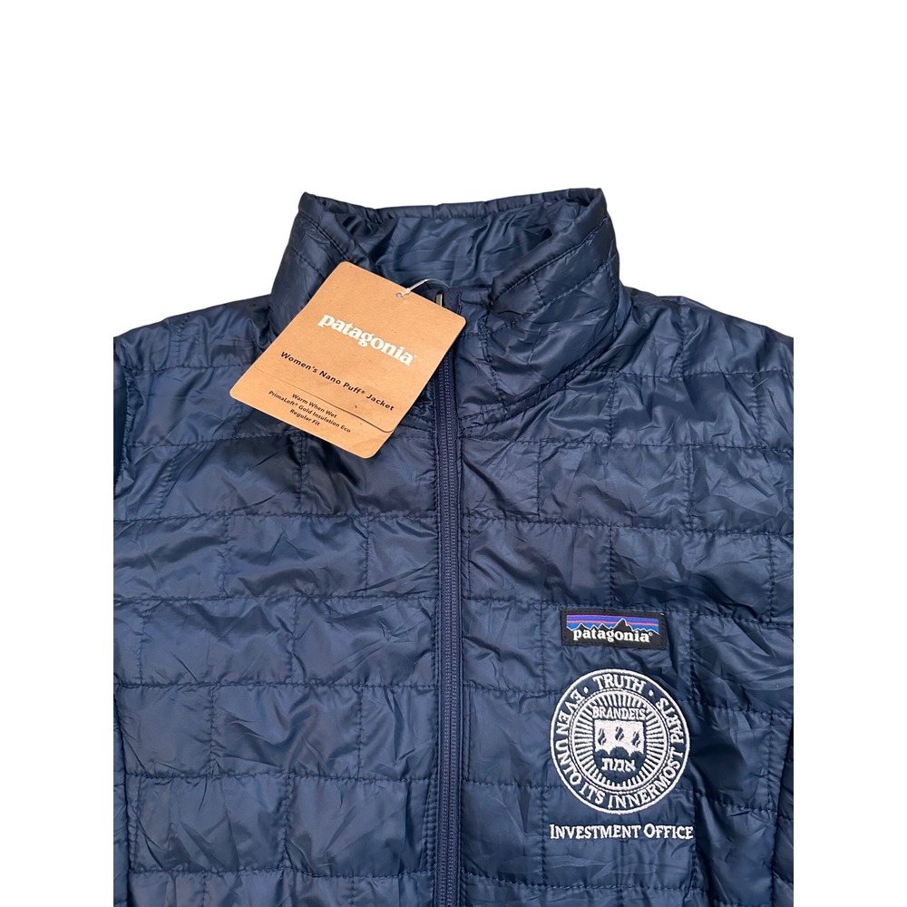 Patagonia Nano Puff Jacket Womens Medium Navy Blue 84217 NWT - Picture 2 of 7